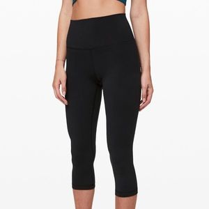 Lululemon Athletica Black Crop Pant